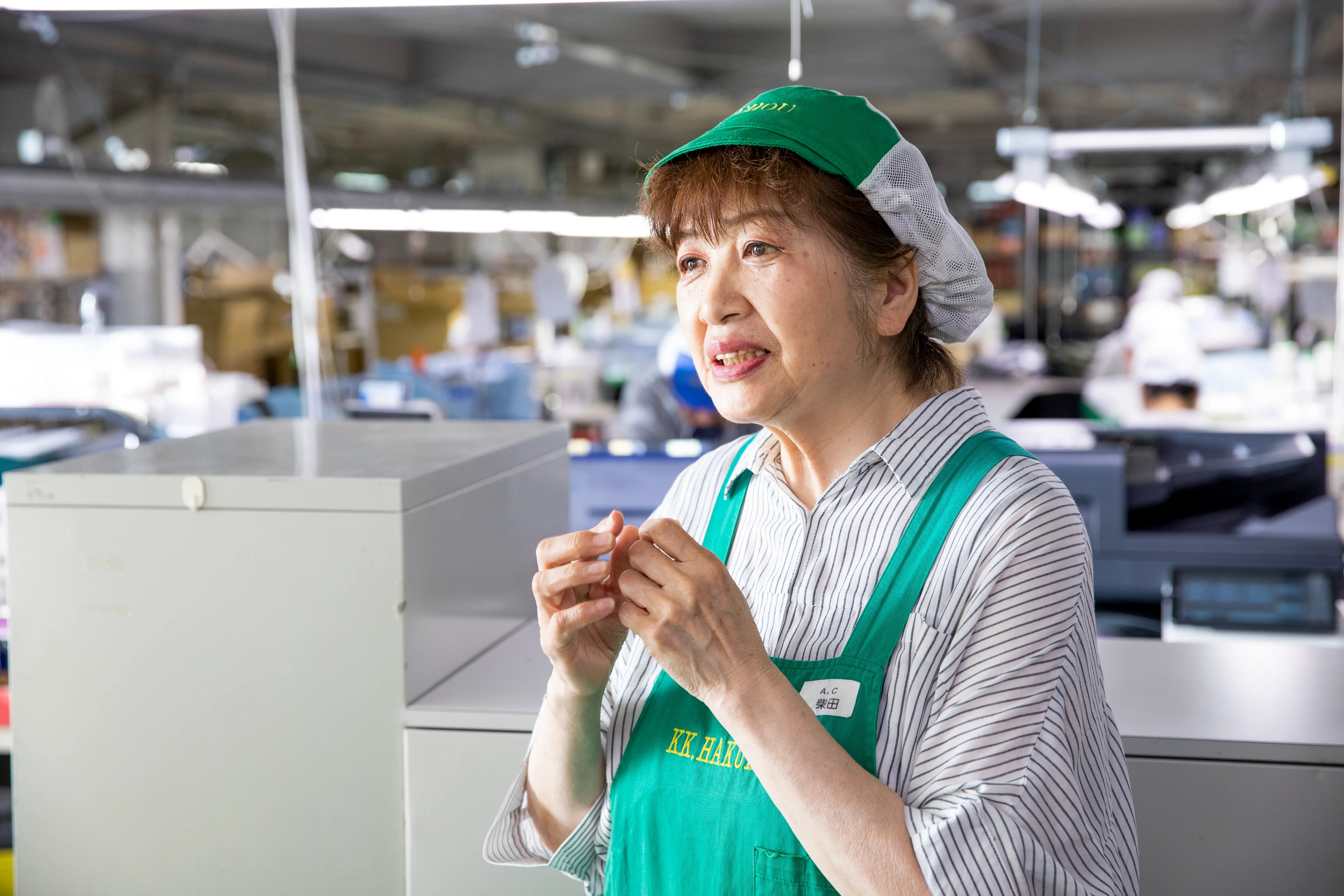 職人の誇り：自身が縫製した服が世に出るのが何よりの喜び